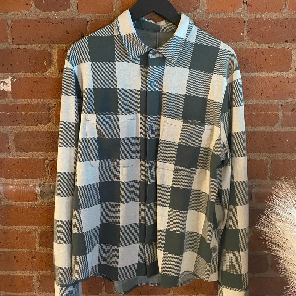 lululemon athletica “Soft Knit Button Down”